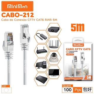 CFTV CAT6 5M MINIMEN