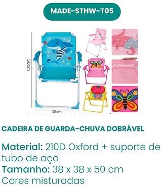 CADEIRA DE GUARDA-CHUVA DOBRAVEL MADE BASICS