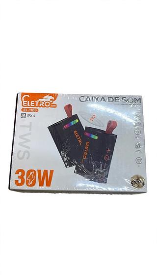 CAIXA DE SOM 30W TWS ELETROMEX