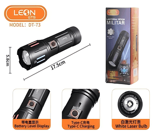 LANTERNA TATICA MILITAR X6000 LEON GTS