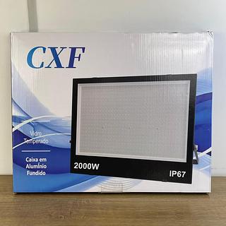 IP67 REFLETOR EM ALUMINIO E VIDRO TEMPERADO 2000W CXF