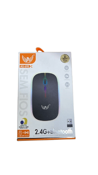 MOUSE SEM FIOS 2.4G+BLUETOOTH ALTOMEX