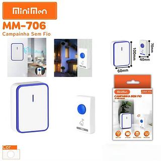 CAMPAINHA SEM FIO 32 MELODIAS MINIMEN