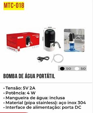 BOMBA DE AGUA PORTATIL TOMATE