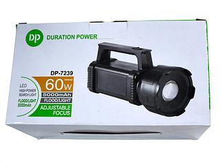 LANTERNA HOLOFOTE LED RECARREGÁVEL 60W DURATION POWER