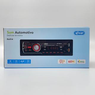 SOM AUTOMOTIVO 60WX4 USB MP3/WWA LED DISPLAY KNUP
