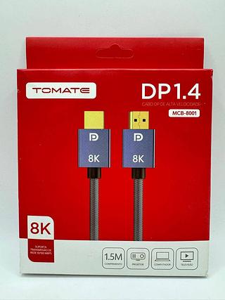 CABO DP DE ALTA VELOCIDADE HDMI 8K 1.5M TOMATE