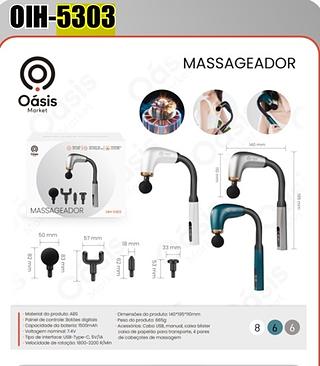 MASSAGEADOR 1500MAH OÁSIS MARKET