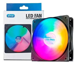 LED FAN PAR GABINETE E CPU 4 PINOS KNUP