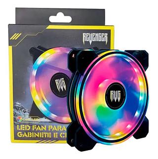 LED FAN PARA GABINETE E CPU REVENGER