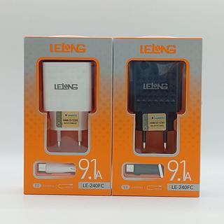 CARREGADOR RAPIDO 2 PORTAS 100CM 9.1A TIPO C LELONG