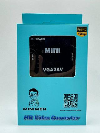 HD VIDEO CONVERTER MINI VGA+2AV MINIMEN