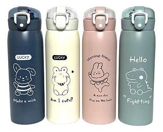 GARRAFA TÉRMICA INOXIDÁVEL 304 500ML TOMATE