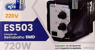 ESTACAO DETRABALHO SMD 720W SOPRADOR DE AR QUENTE KNUP