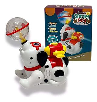 DOG, ANIMAIS COM LUZ E SOM CRAWLING SPRAY DOG