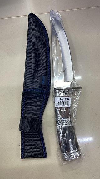 FACA PARA PESCA E CACA LUATEK