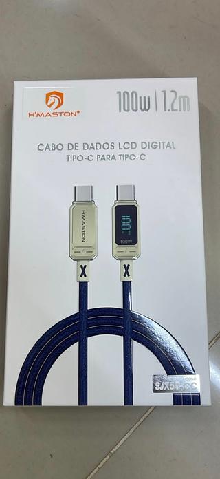 CABO DE DADOS LCD DIGITAL 27W 100W 1.2M H'MASTON