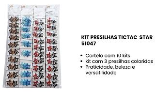 GRAMPOS DE CABELO INFANTIS DECORADOS NAVY+ESSENCIAL