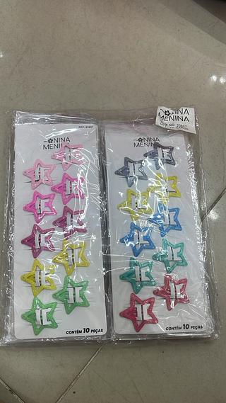 PRESILHA DE CABELO NINA MENINA