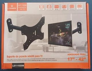 SUPORTE DE PAREDE RETRATIL PARA TV 14-42 POLEGADAS LEHMOX