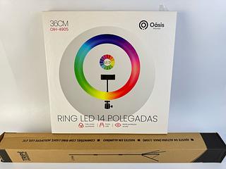 RING LED 14 POLEGADAS 36CM (COM TRIPÉ 2.1M) OÀSIS MARKET