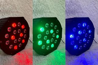 LK-184 STROBO PARA FESTA COM 18 LEDS LUATEK
