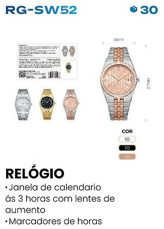 RELOGIO DE QUARTZO FEMININO REVENGER