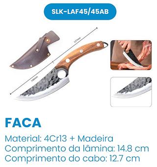 FACA 4CR13+MADEIRA 27.5CM LUATEK