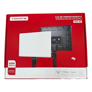 LUZ DE PREENCHIMENTO TEMPERATURA DE COR DUPLA (COM TRIPÉ 2.1M) TOMATE