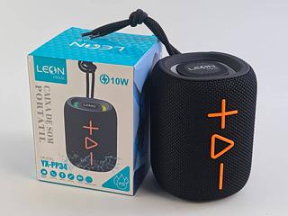 CAIXA DE SOM PORTATIL RGB IPX6 10W LEON PRIME