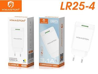 CARREGADOR TURBO DE VIAGEM 3,.1A HMASTON