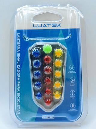 LANTERNA SINALIZADORA PARA BICICLETAS LUATEK