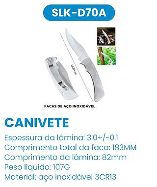 CANIVETE LUATEK C/ CABO DE METAL LUATEK