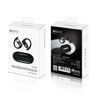 FONE SEM FIO PREMIUM NECKBAND HWAVE HREBOS