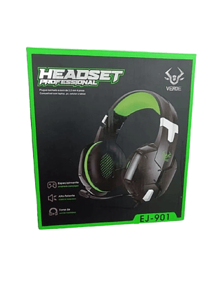 FONE HEADSET GAMER SONS PERFEITOS FOR PC/PS3 VERDE