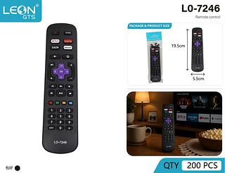 CONTROLE REMOTO AOC LED ROKU COM 4K/NETFLIX GOOGLEPLAY DAZN/DEEZER LEON/LELONG