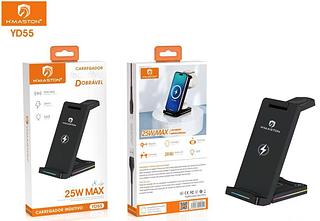 CARREGADOR INDUTIVO DOBRAVEL SAIDA 25W MAX HMASTON