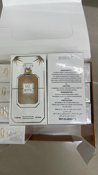 PERFUME 30ML NO.8174 VAPORISATEUR SPRAY