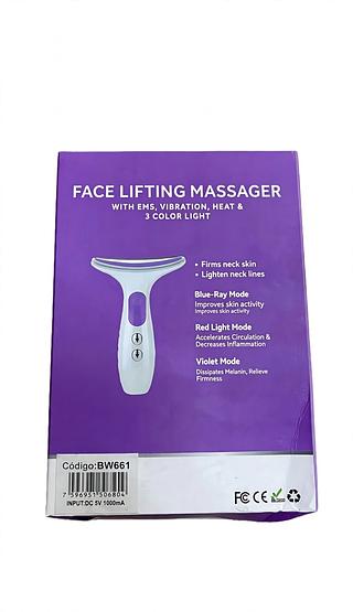 APARELHO MASSAGEADOR FACIAL E PARA O PESCOÇO