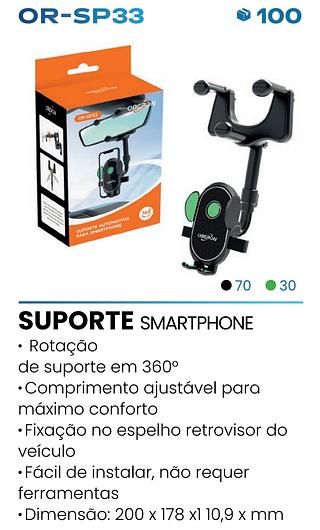 SUPORTE AUTOMOTIVO PARA SMARTPHONE 360 OBERON