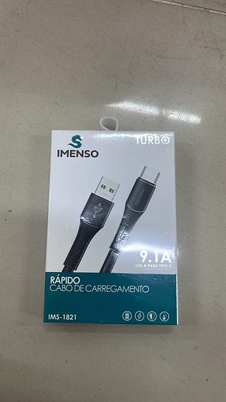 CABO DE CARREGAMENTO 9.1A USB-A PARA TIPO-C IMENSO
