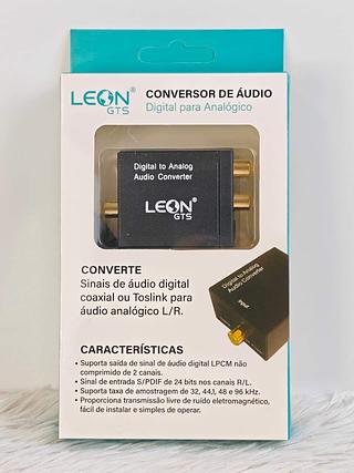 CONVERSOR DE AUDIO DIGITAL PARA ANALOGICO LEON GTS