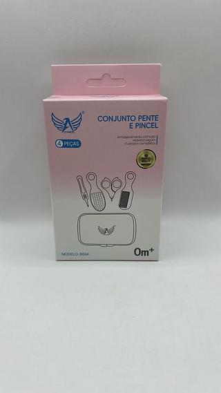 CONJUNTO PENTE E PINCEL 4 PEÇAS ALTOMEX