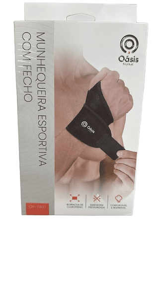 MUNHEQUEIRA ESPORTIVA COM FECHO OÀSIS MARKET