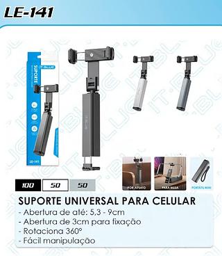 SUPORTE UNIVERSAL PARA CELULAR ITBLUE