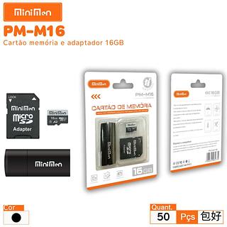 PM-M16 CARTAO DE MEMORIA 16GB CLASSE MINIMEN