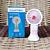 MINI VENTILADOR CLIPE USB RECARREGAVEL LUATEK