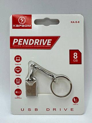 MINI PENDRIVE CHAVEIRO 8GB USB PENDRIVE