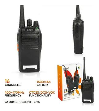 RADIO COMUNICADOR WALKIE TALKIE CELARK BAOFENG