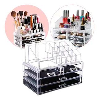 ORGANIZADOR DE MAQUIAGEM E COMESTICOS B-MAX